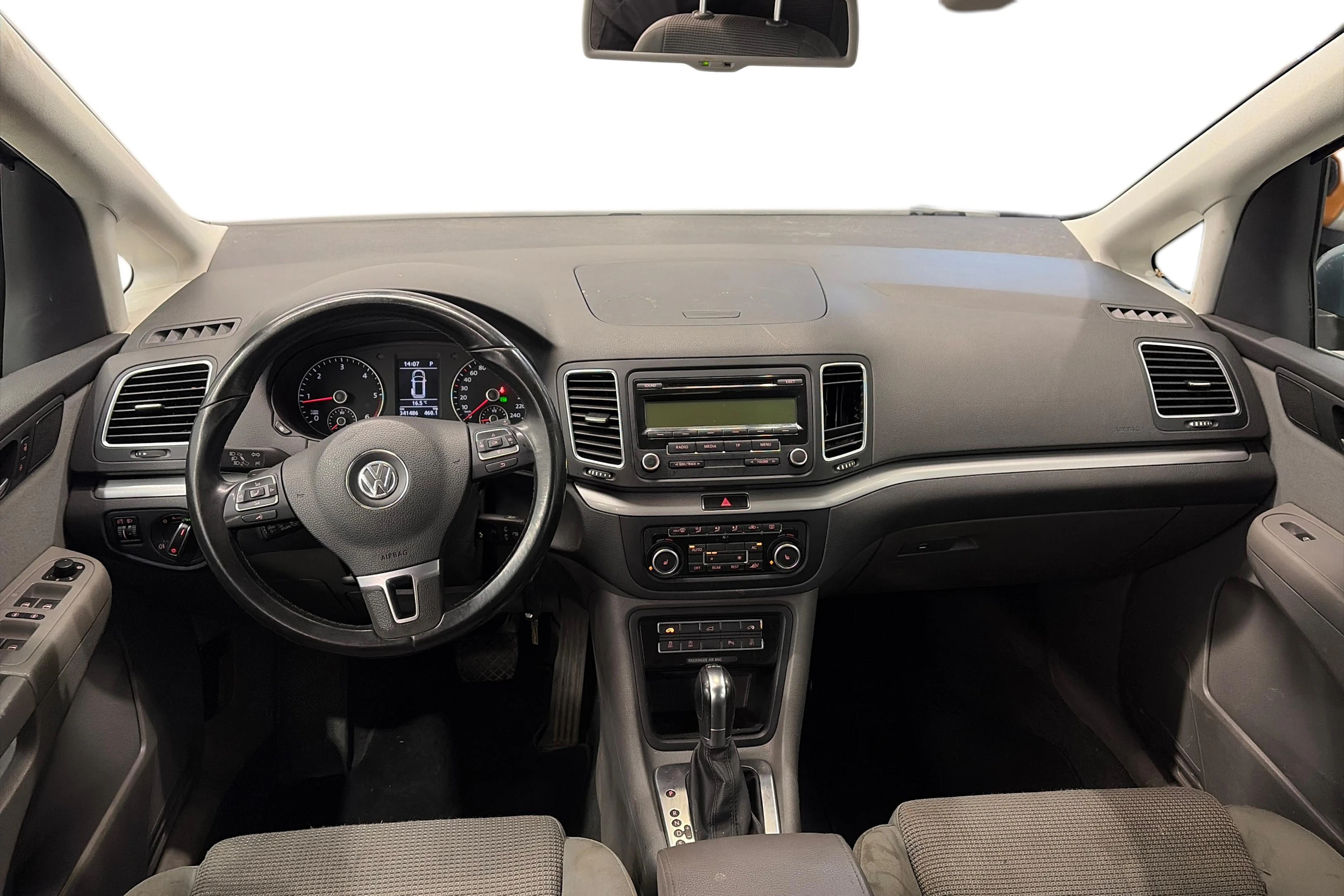 harmaa Volkswagen Sharan 2010 kuva 7.