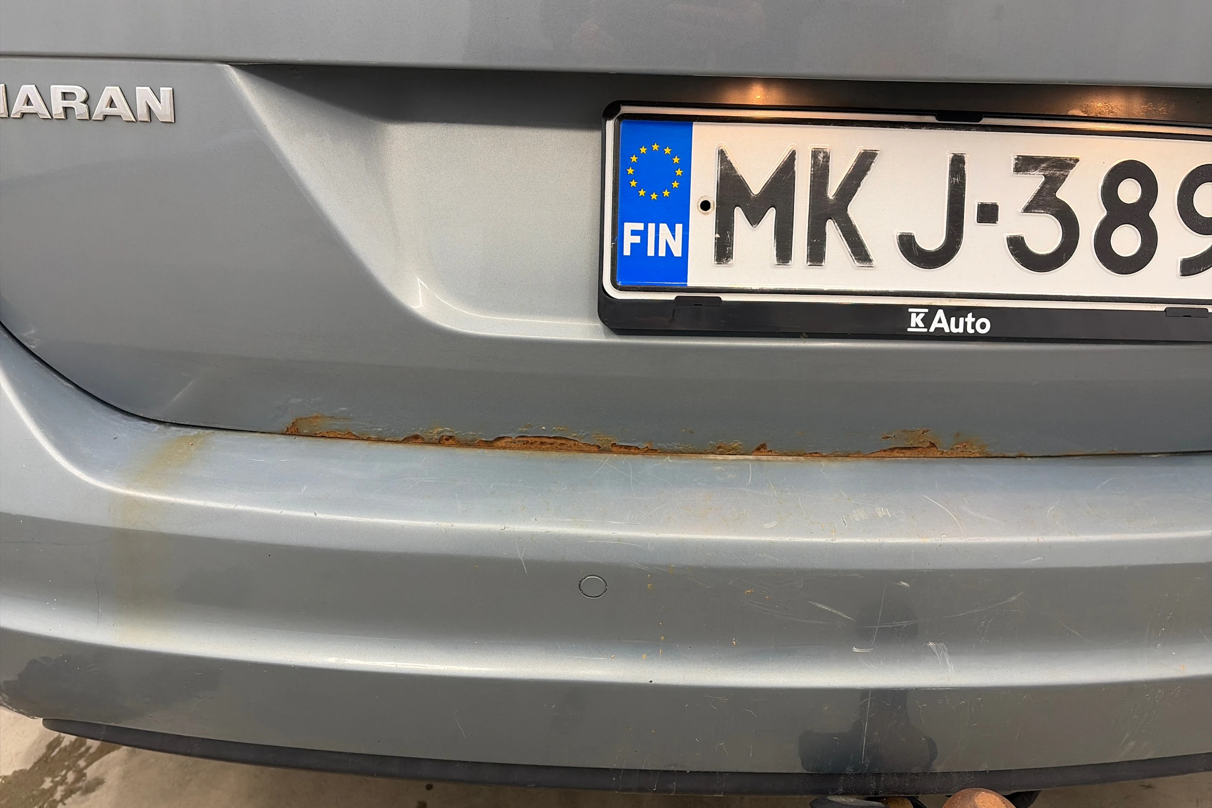 harmaa Volkswagen Sharan 2010 kuva 35.