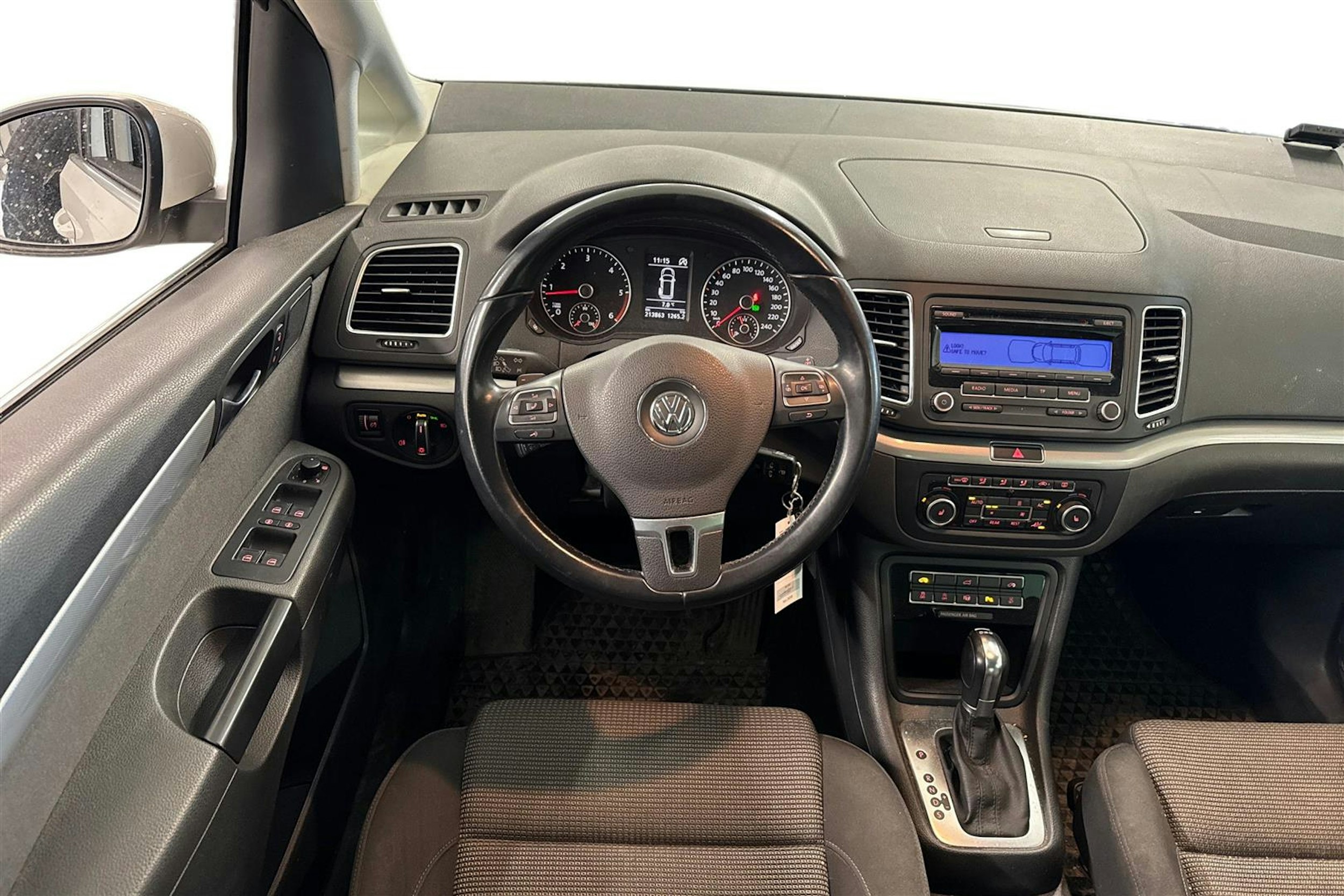 Valkoinen Volkswagen SHARAN 2011 kuva 3.