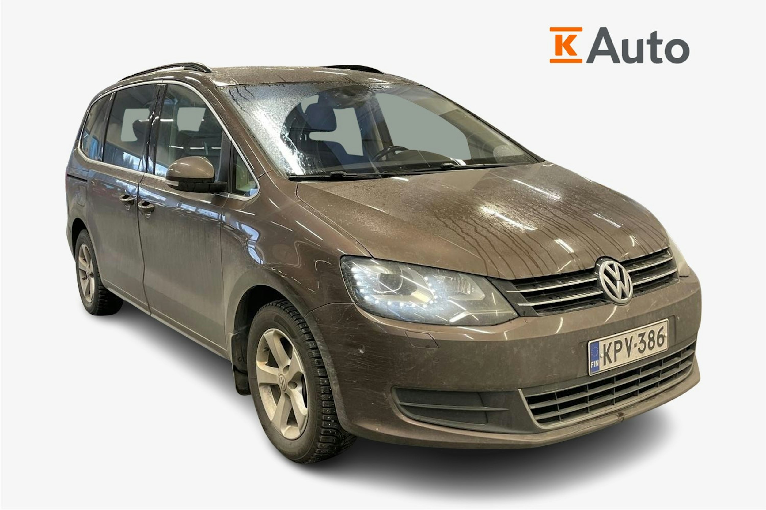 Ruskea (beige) Volkswagen SHARAN 2011 kuva 1.