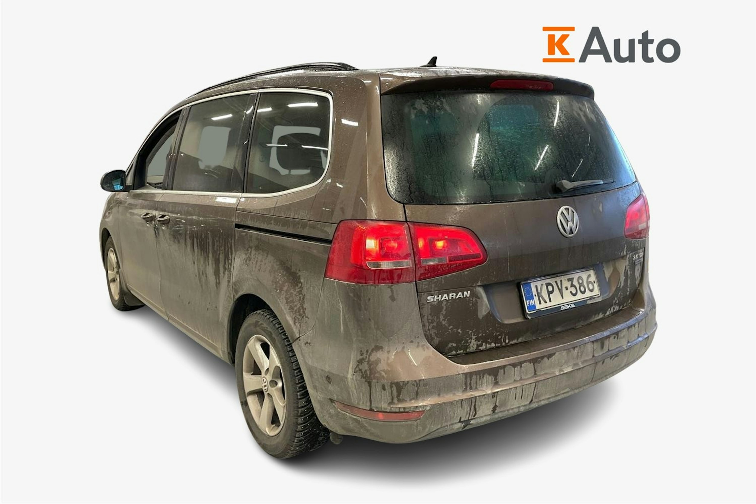 Ruskea (beige) Volkswagen SHARAN 2011 kuva 2.