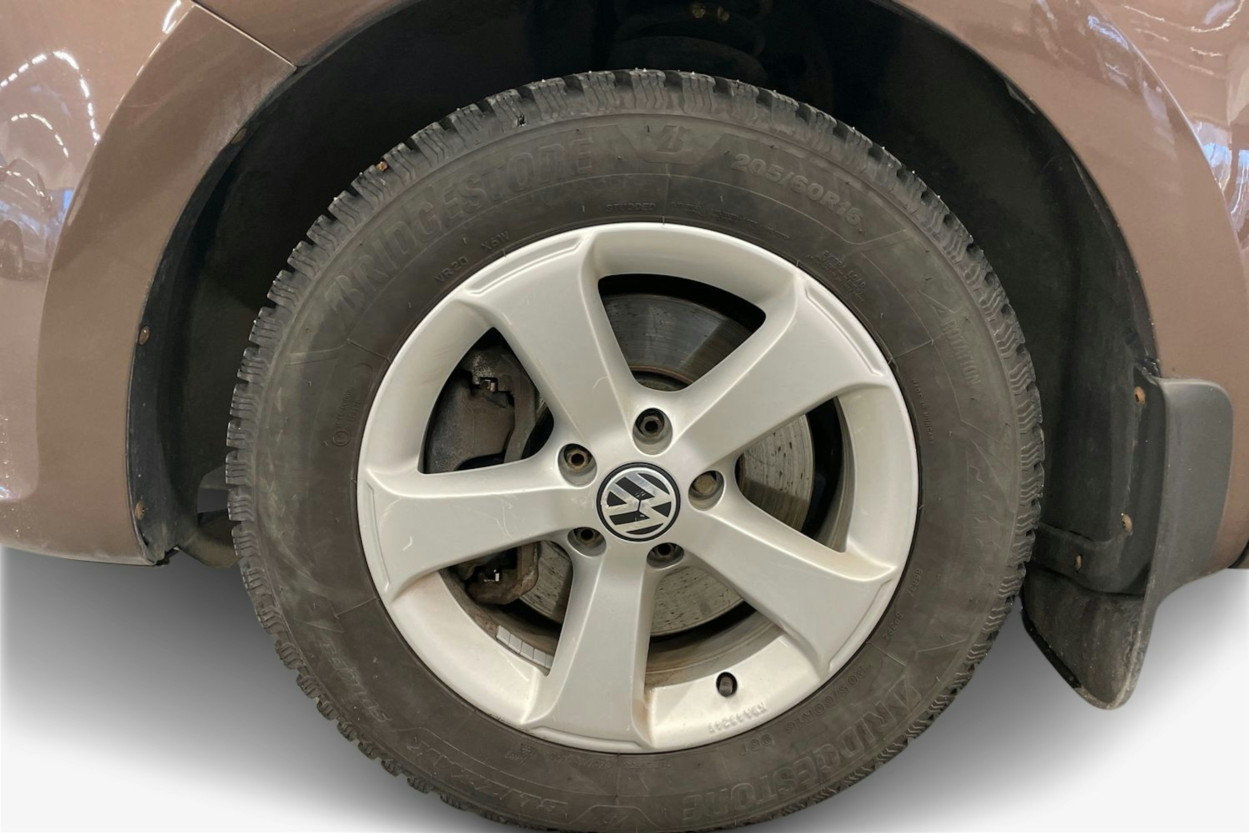 Ruskea (beige) Volkswagen SHARAN 2011 kuva 11.