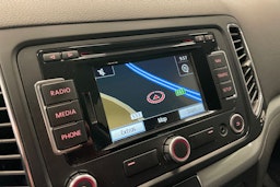 Ruskea (beige) Volkswagen SHARAN 2011 kuva 19.