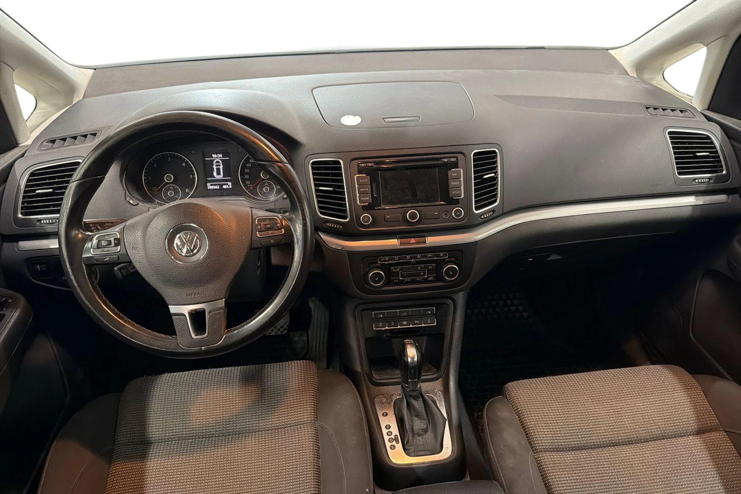 Keltainen Volkswagen SHARAN 2011 kuva 7.