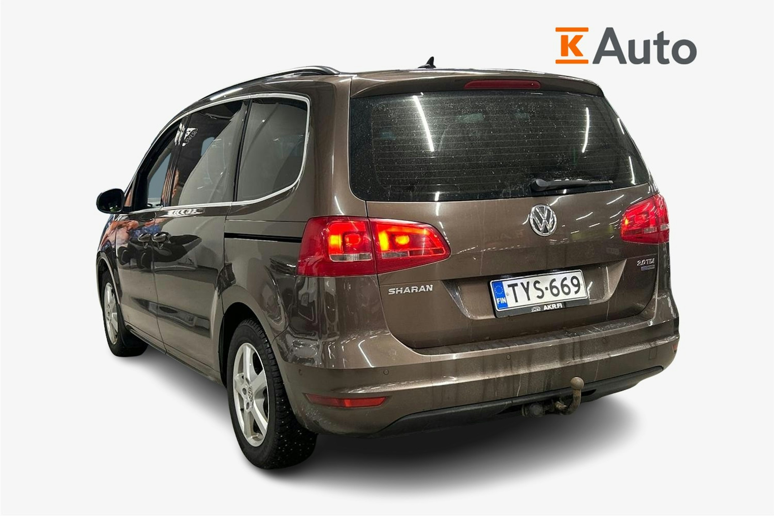 ruskea (beige) Volkswagen Sharan 2012 kuva 2.