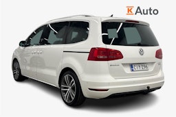 valkoinen Volkswagen Sharan 2013 kuva 2.