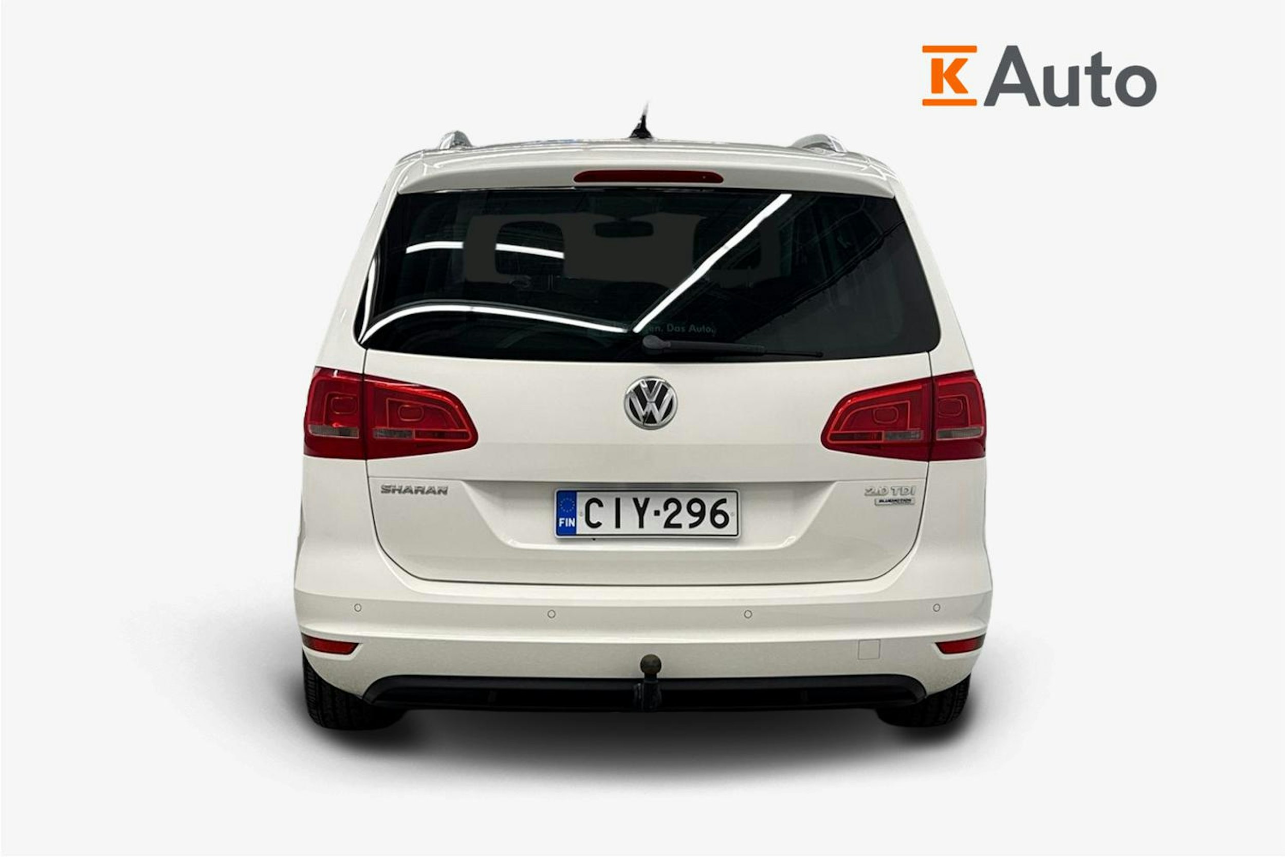 valkoinen Volkswagen Sharan 2013 kuva 3.