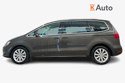 ruskea (beige) Volkswagen Sharan 2015 kuva 7.