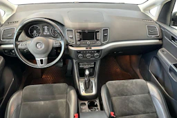 ruskea (beige) Volkswagen Sharan 2015 kuva 9.
