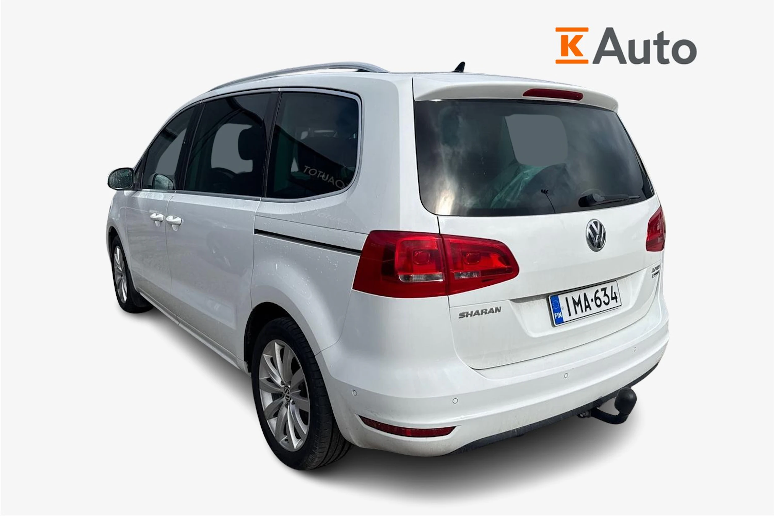 valkoinen Volkswagen Sharan 2015 kuva 2.