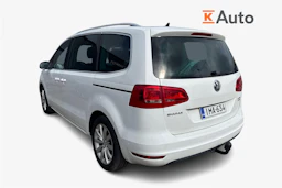 valkoinen Volkswagen Sharan 2015 kuva 2.