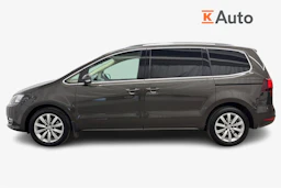 ruskea (beige) Volkswagen Sharan 2016 kuva 5.