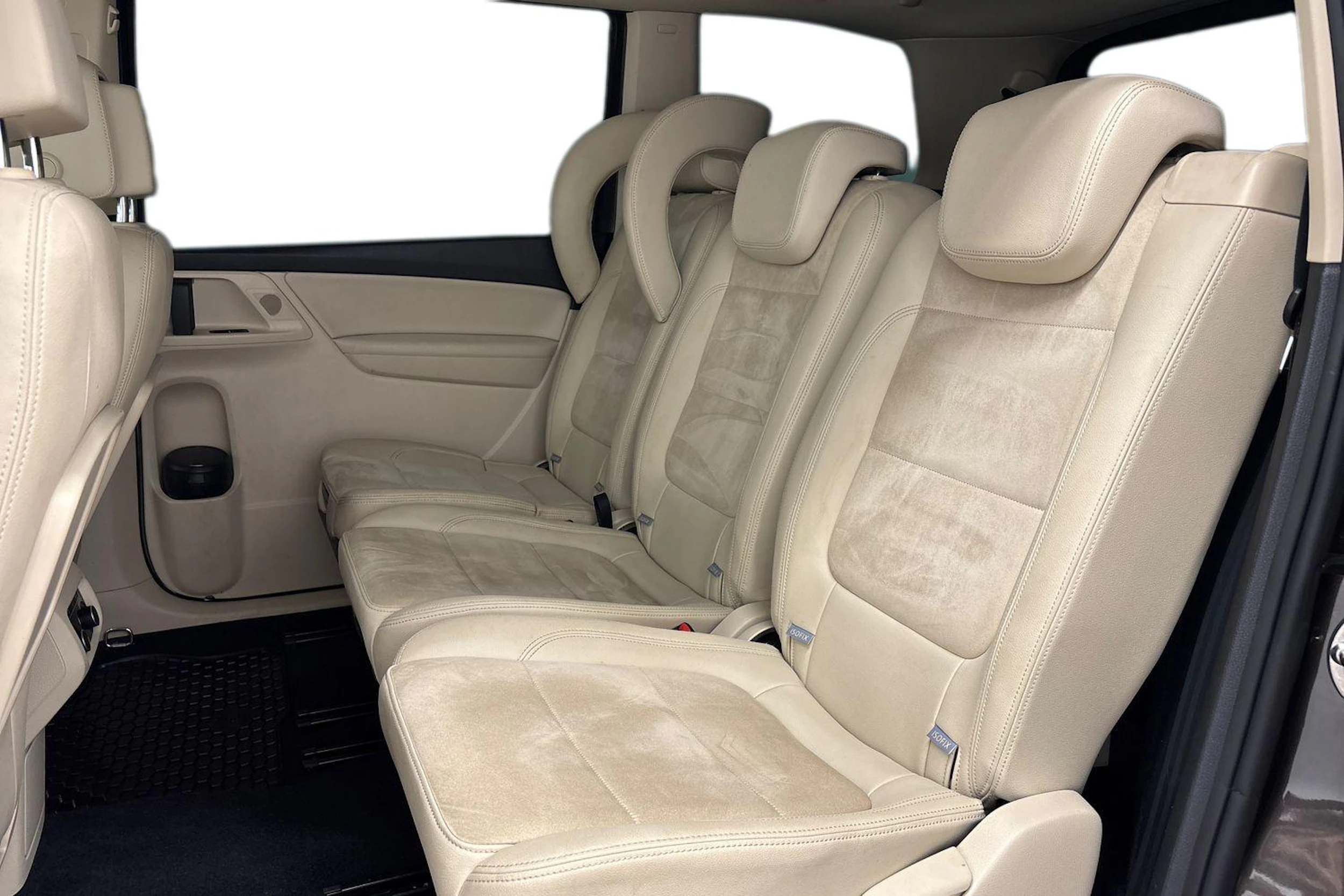 ruskea (beige) Volkswagen Sharan 2016 kuva 8.