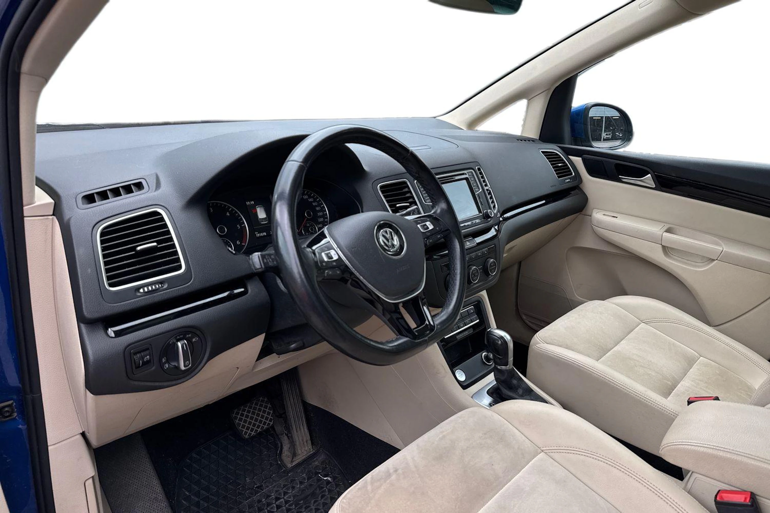 sininen Volkswagen Sharan 2019 kuva 3.