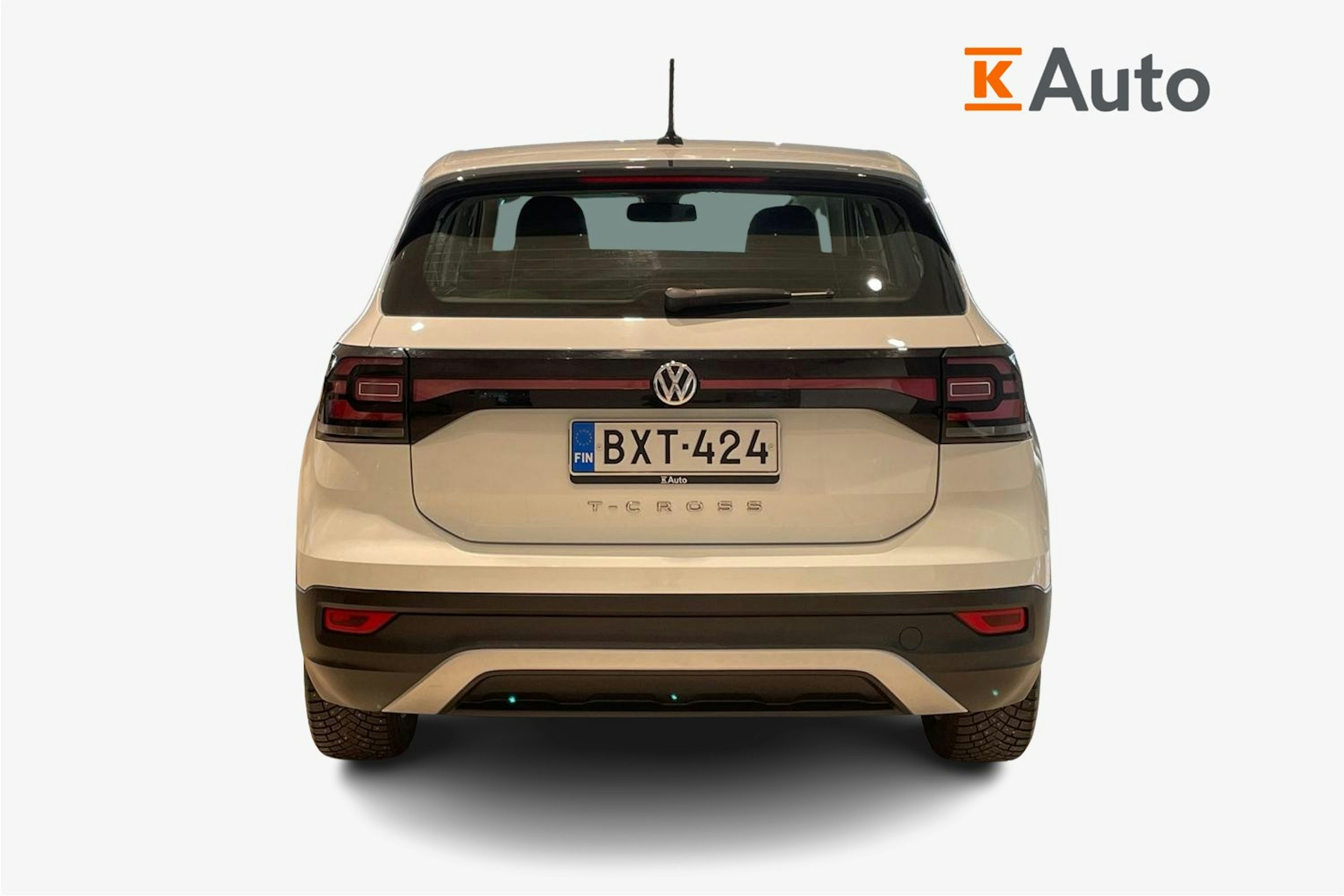 Valkoinen Volkswagen T-Cross 2019 kuva 3.