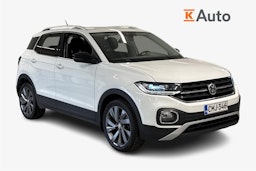 valkoinen Volkswagen T-Cross 2019 kuva 1.