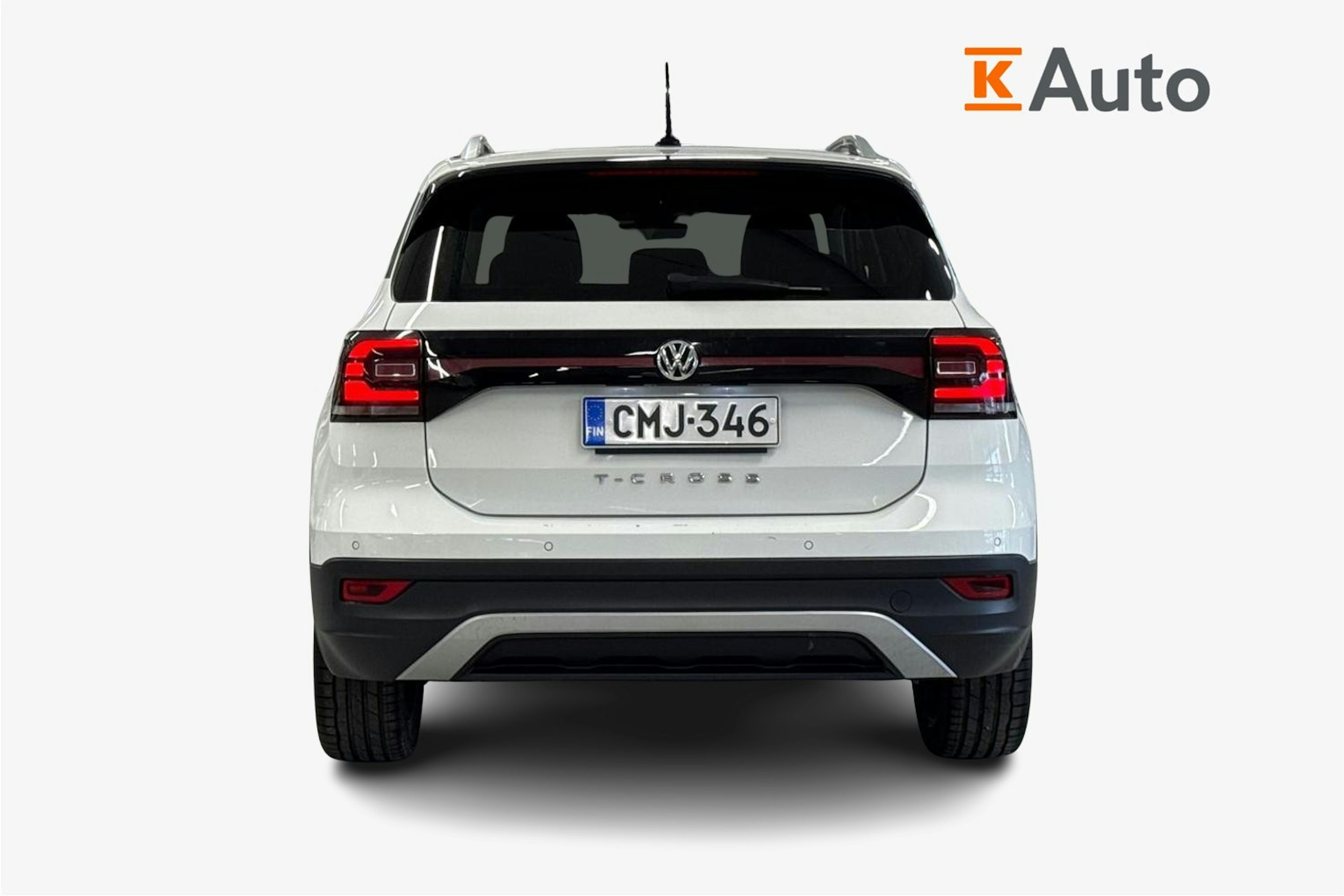 valkoinen Volkswagen T-Cross 2019 kuva 3.
