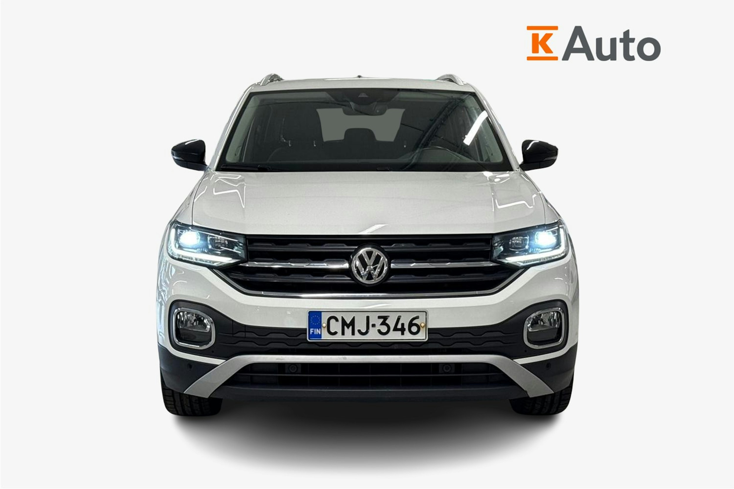 valkoinen Volkswagen T-Cross 2019 kuva 5.
