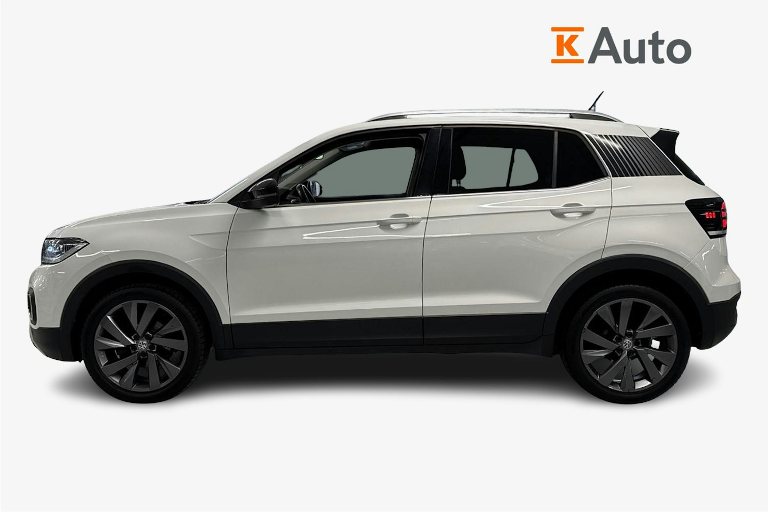 valkoinen Volkswagen T-Cross 2019 kuva 6.