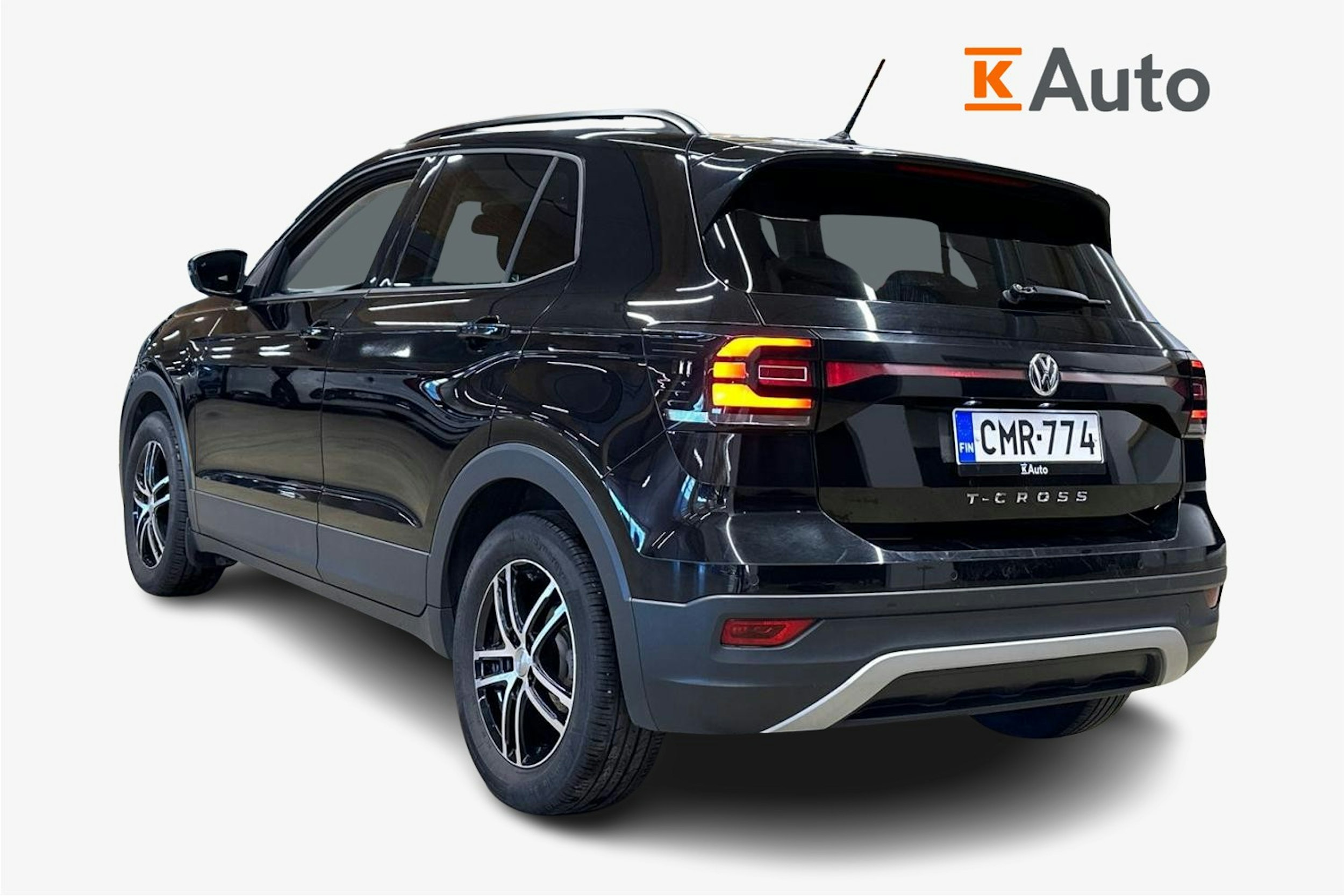 musta Volkswagen T-Cross 2019 kuva 2.