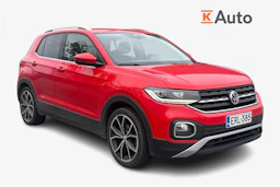 punainen Volkswagen T-Cross 2019 kuva 1.