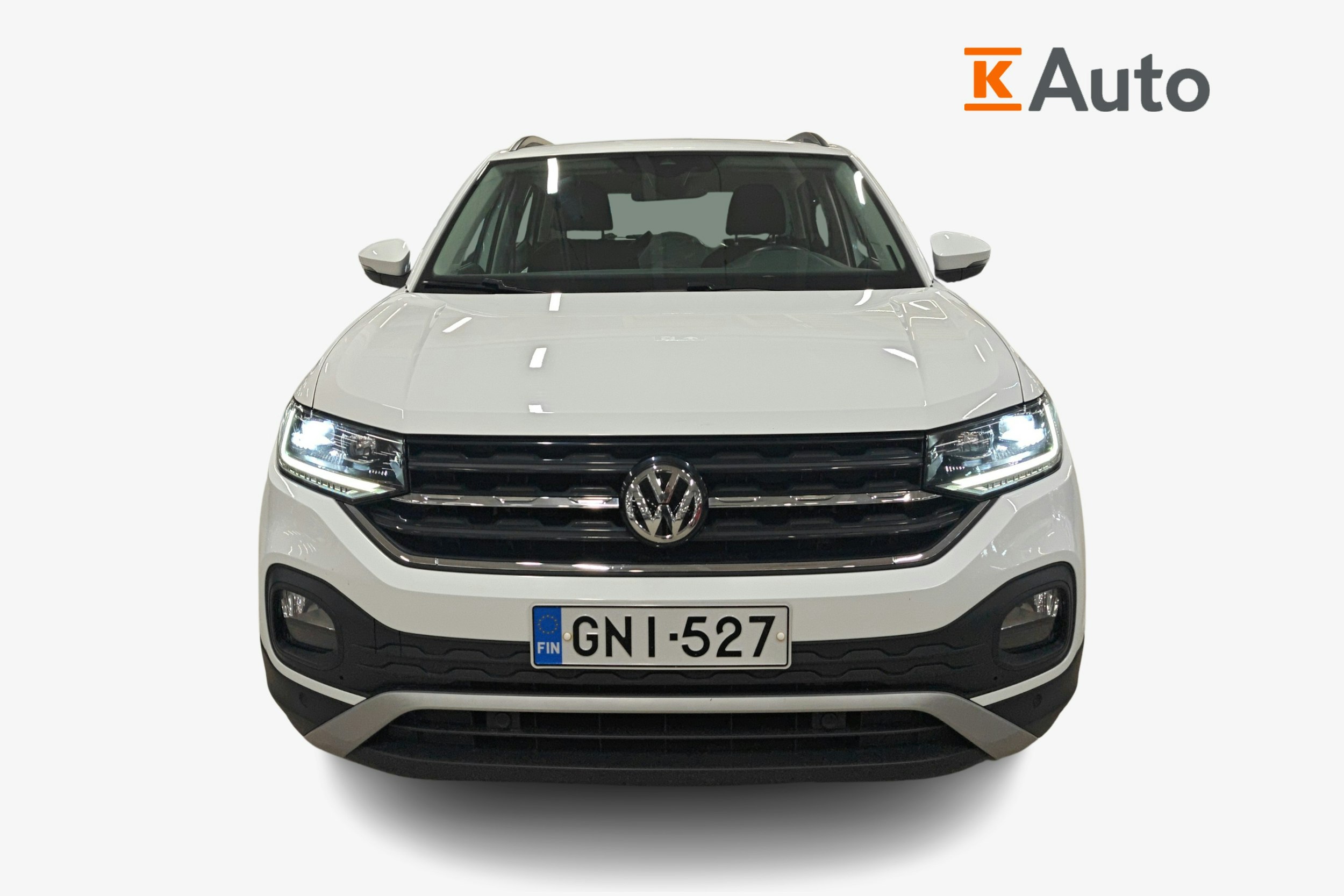 valkoinen Volkswagen T-Cross 2019 kuva 4.