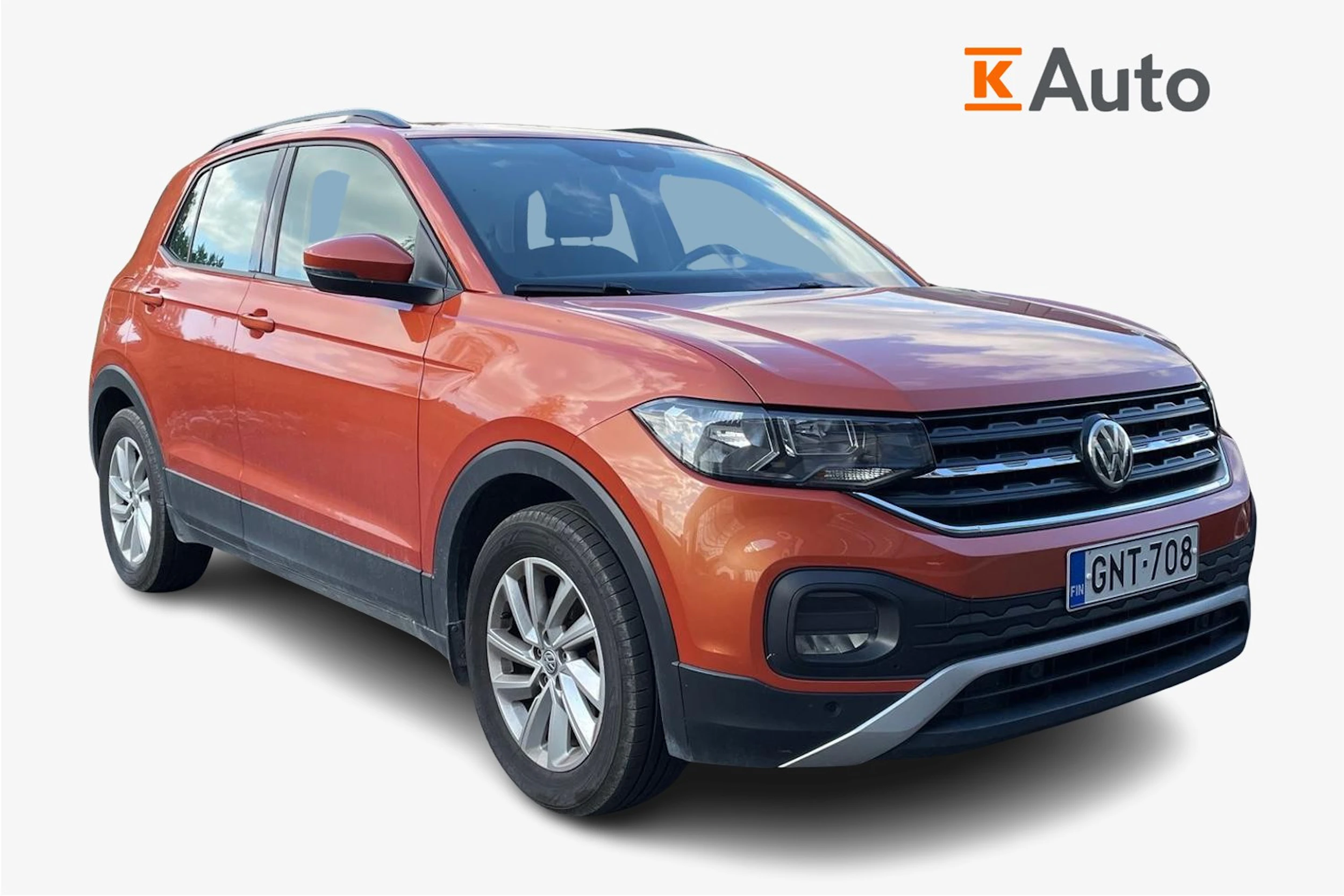 oranssi Volkswagen T-Cross 2020 kuva 1.