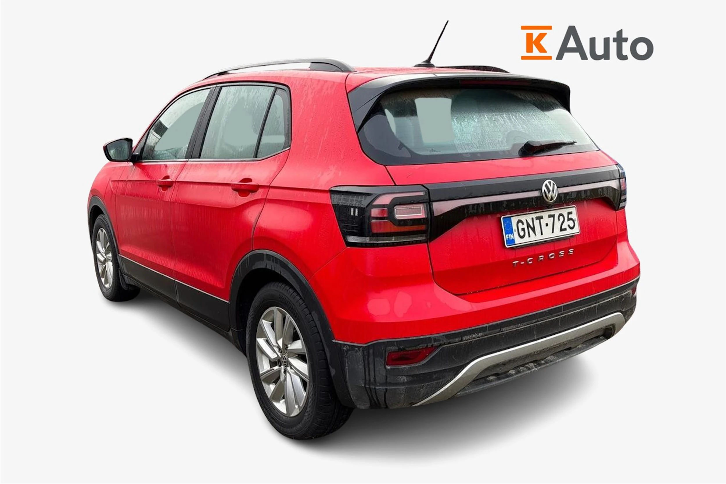 punainen Volkswagen T-Cross 2020 kuva 2.
