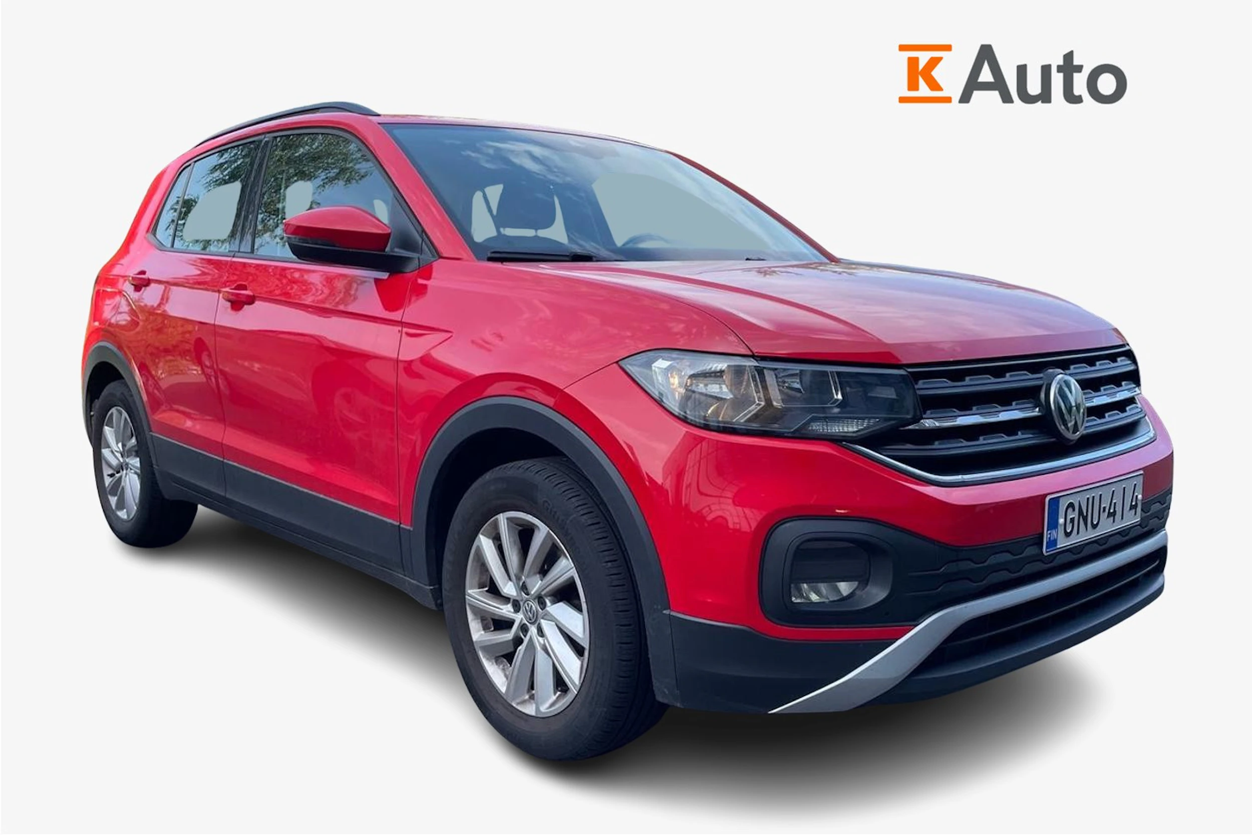 punainen Volkswagen T-Cross 2020 kuva 1.