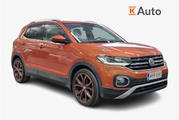 oranssi Volkswagen T-Cross 2019 kuva 1.