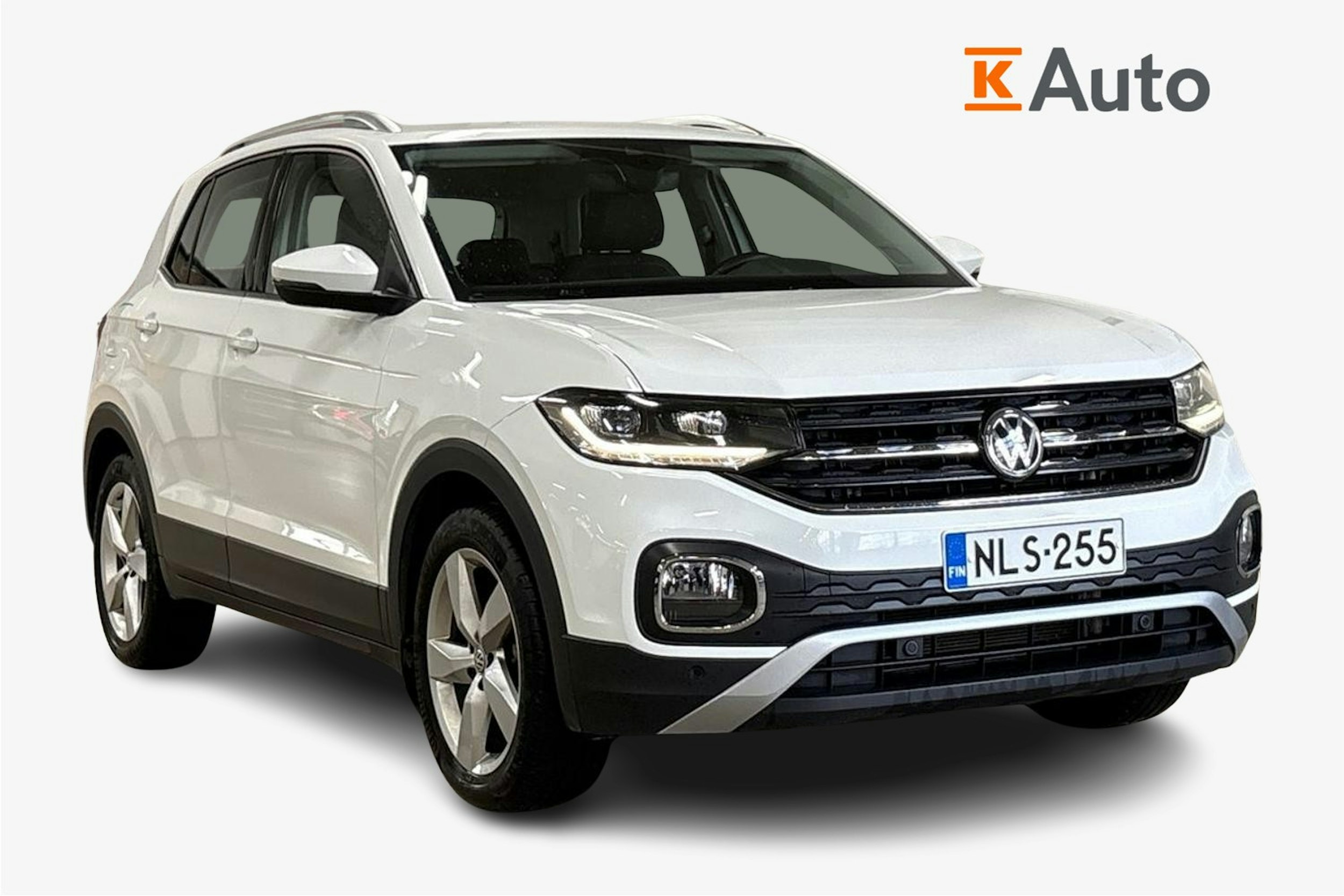 Valkoinen Volkswagen T-Cross 2020 kuva 1.