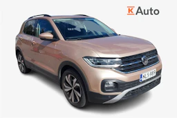 oranssi Volkswagen T-Cross 2019 kuva 1.