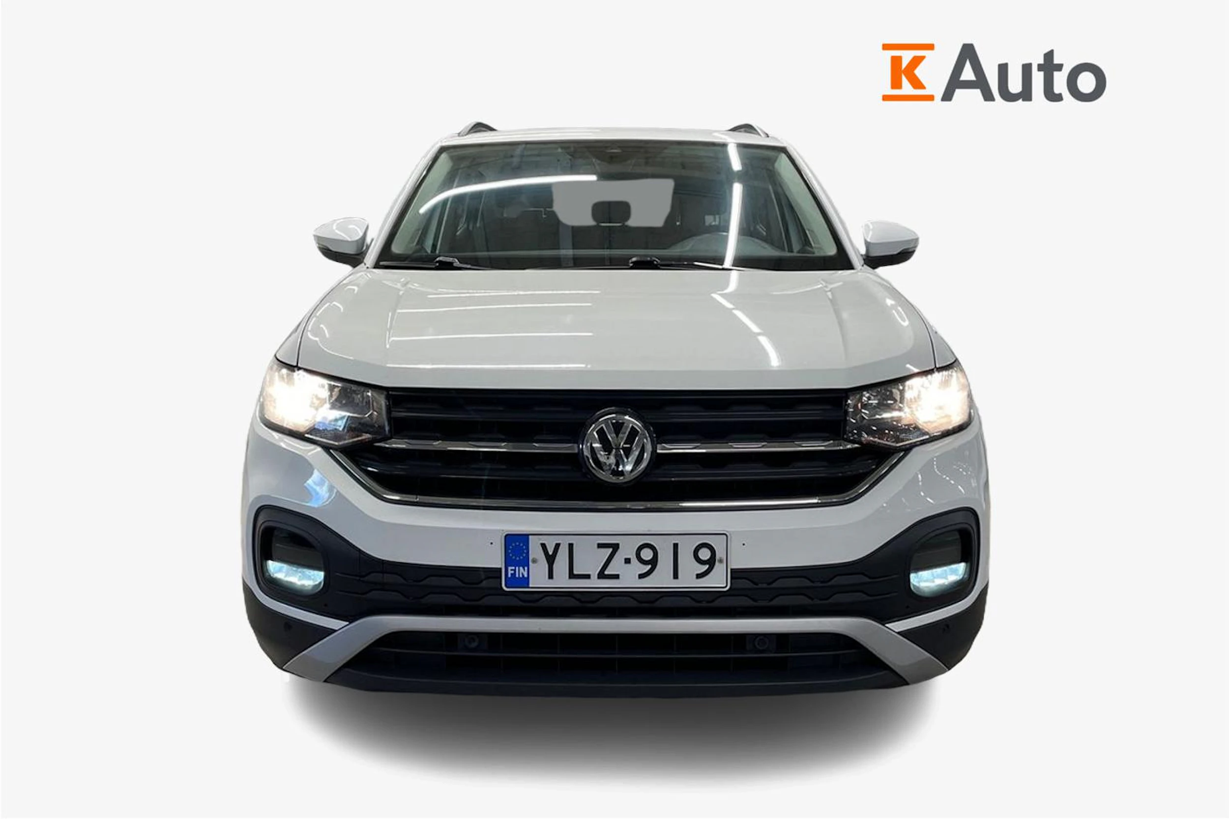 valkoinen Volkswagen T-Cross 2020 kuva 4.