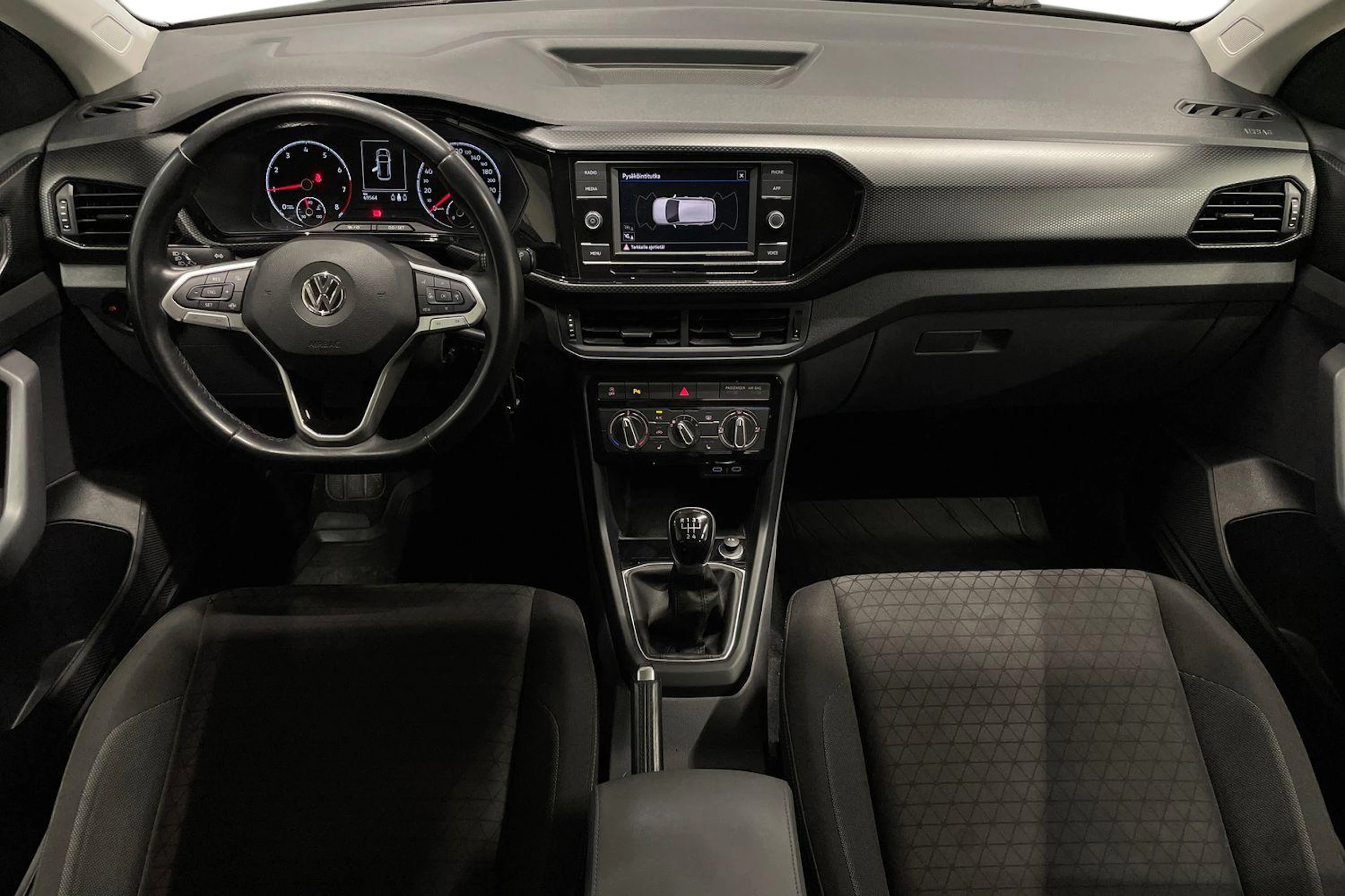 valkoinen Volkswagen T-Cross 2020 kuva 7.