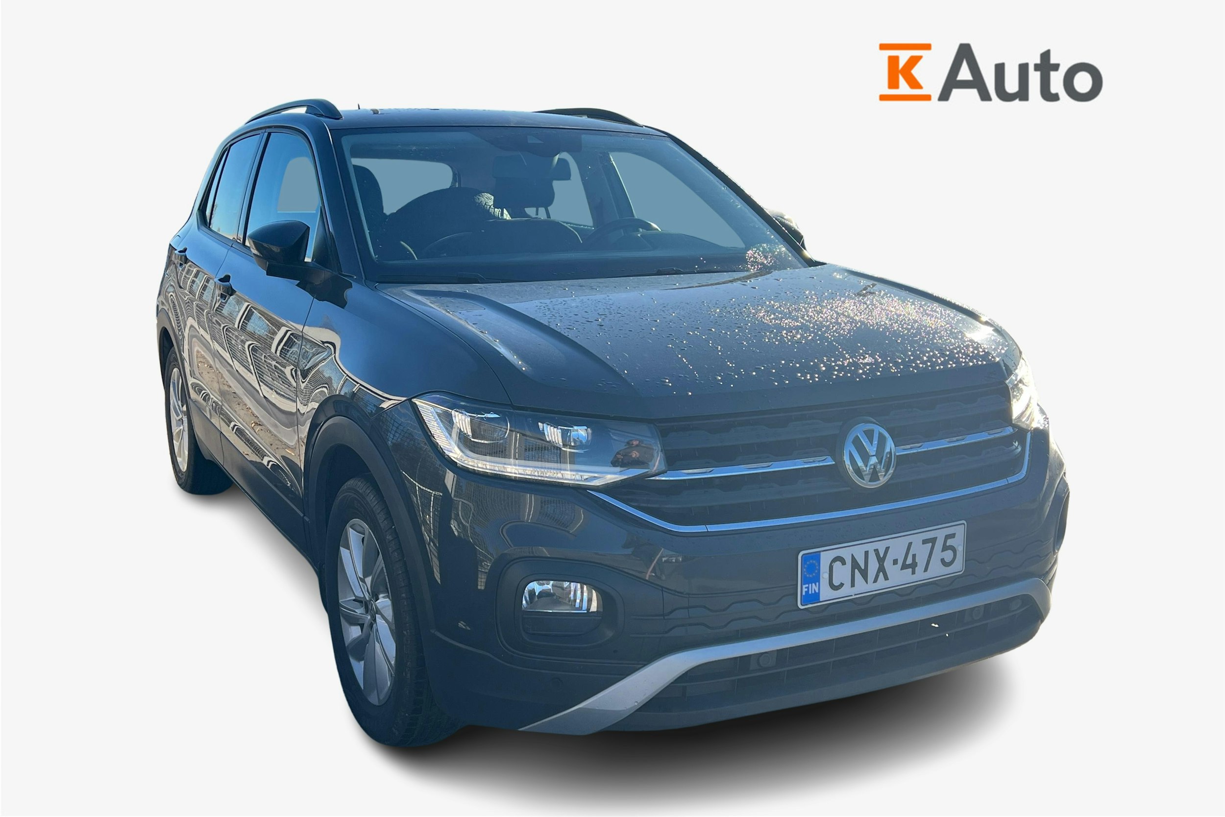 Harmaa Volkswagen T-Cross 2020 kuva 1.