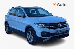 valkoinen Volkswagen T-Cross 2020 kuva 1.