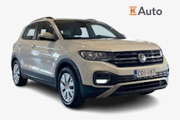 valkoinen Volkswagen T-Cross 2020 kuva 1.