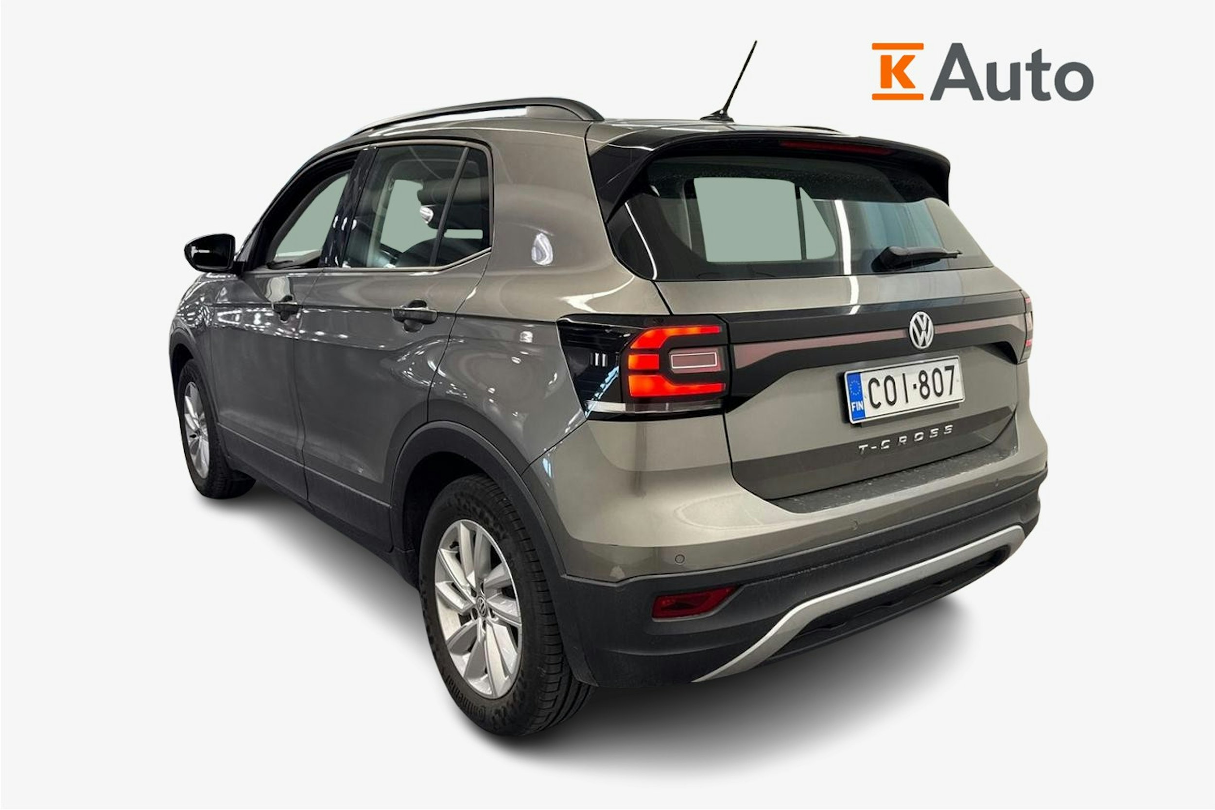 harmaa Volkswagen T-Cross 2020 kuva 2.