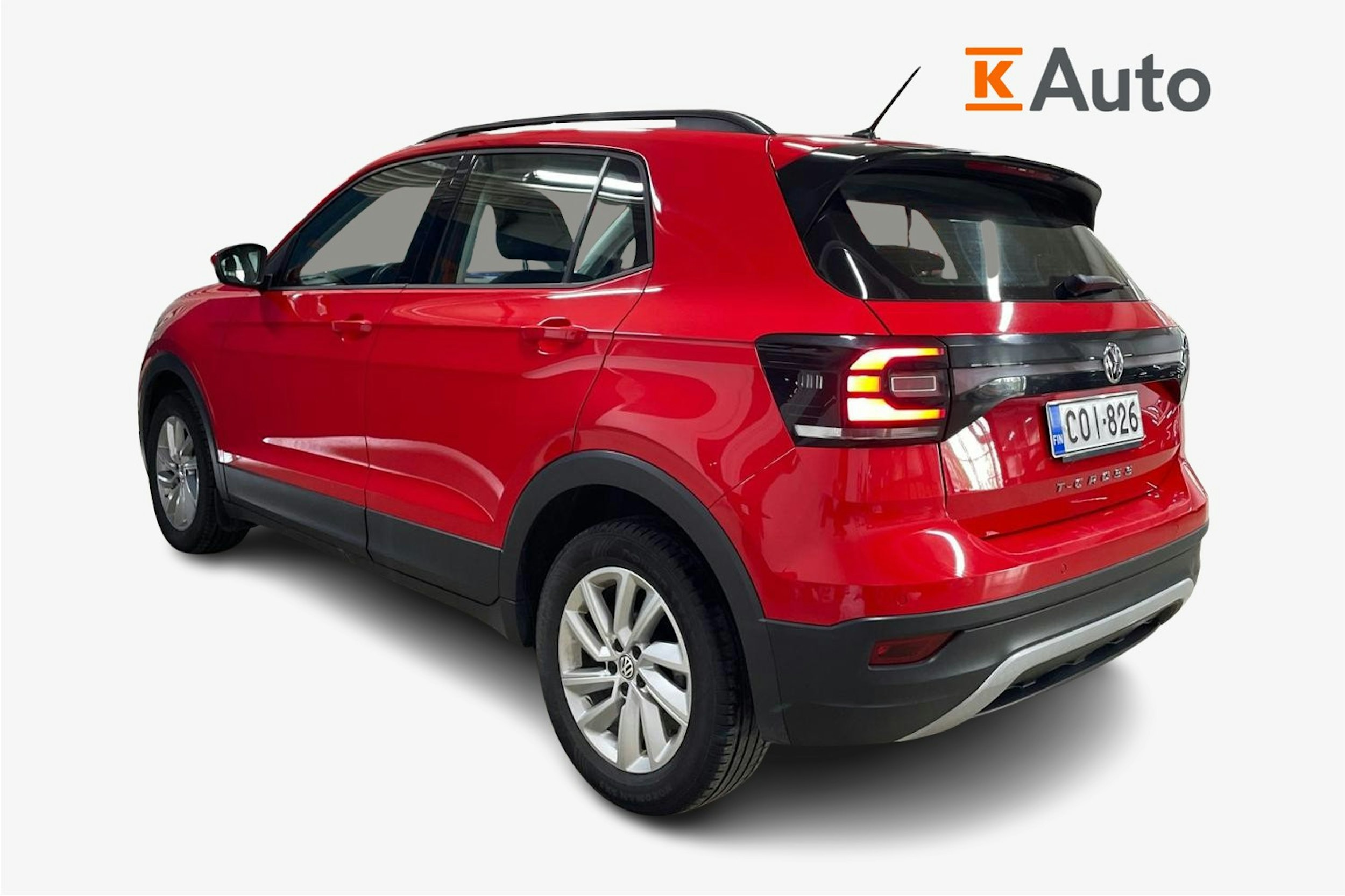 Punainen Volkswagen T-Cross 2020 kuva 2.
