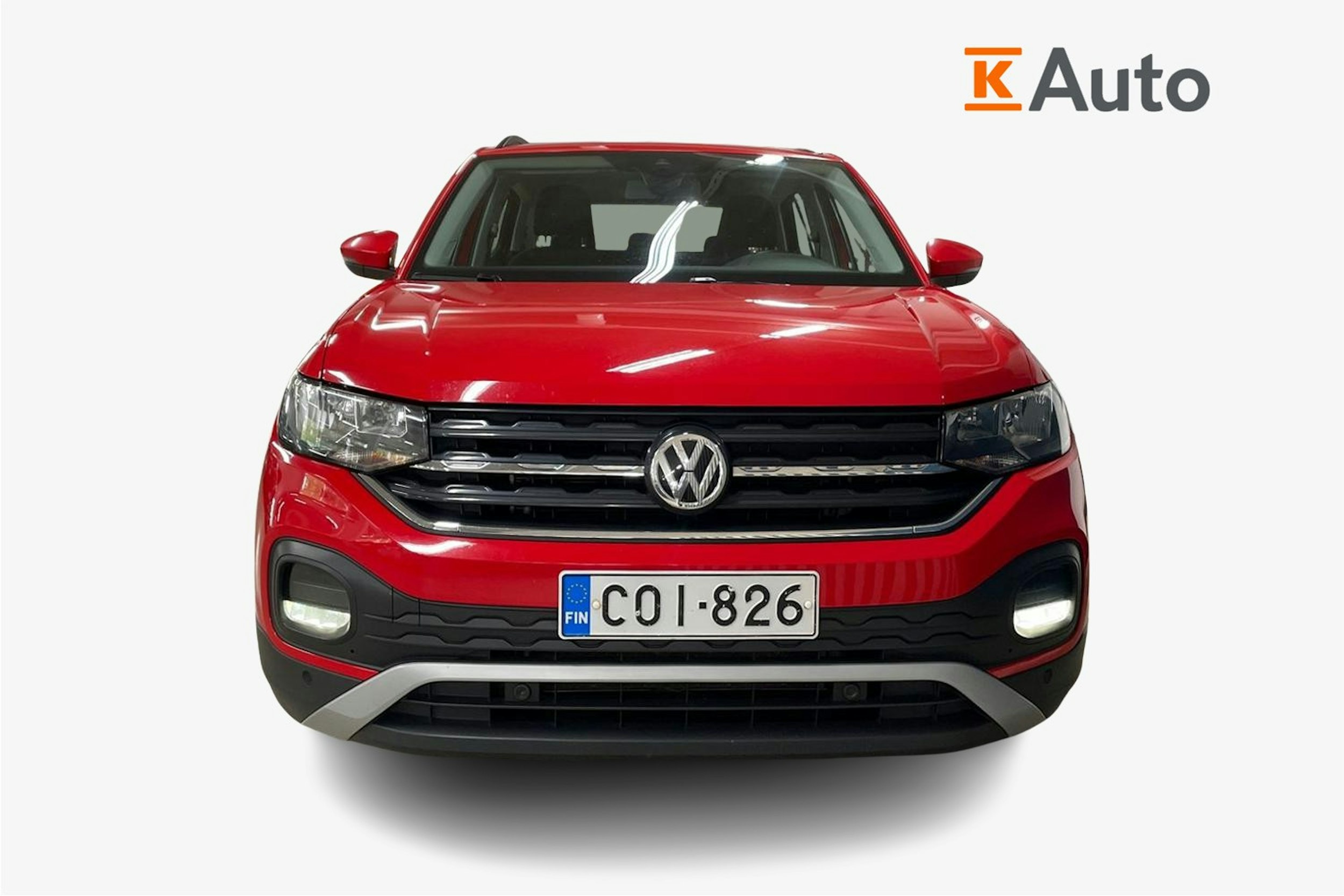 Punainen Volkswagen T-Cross 2020 kuva 5.