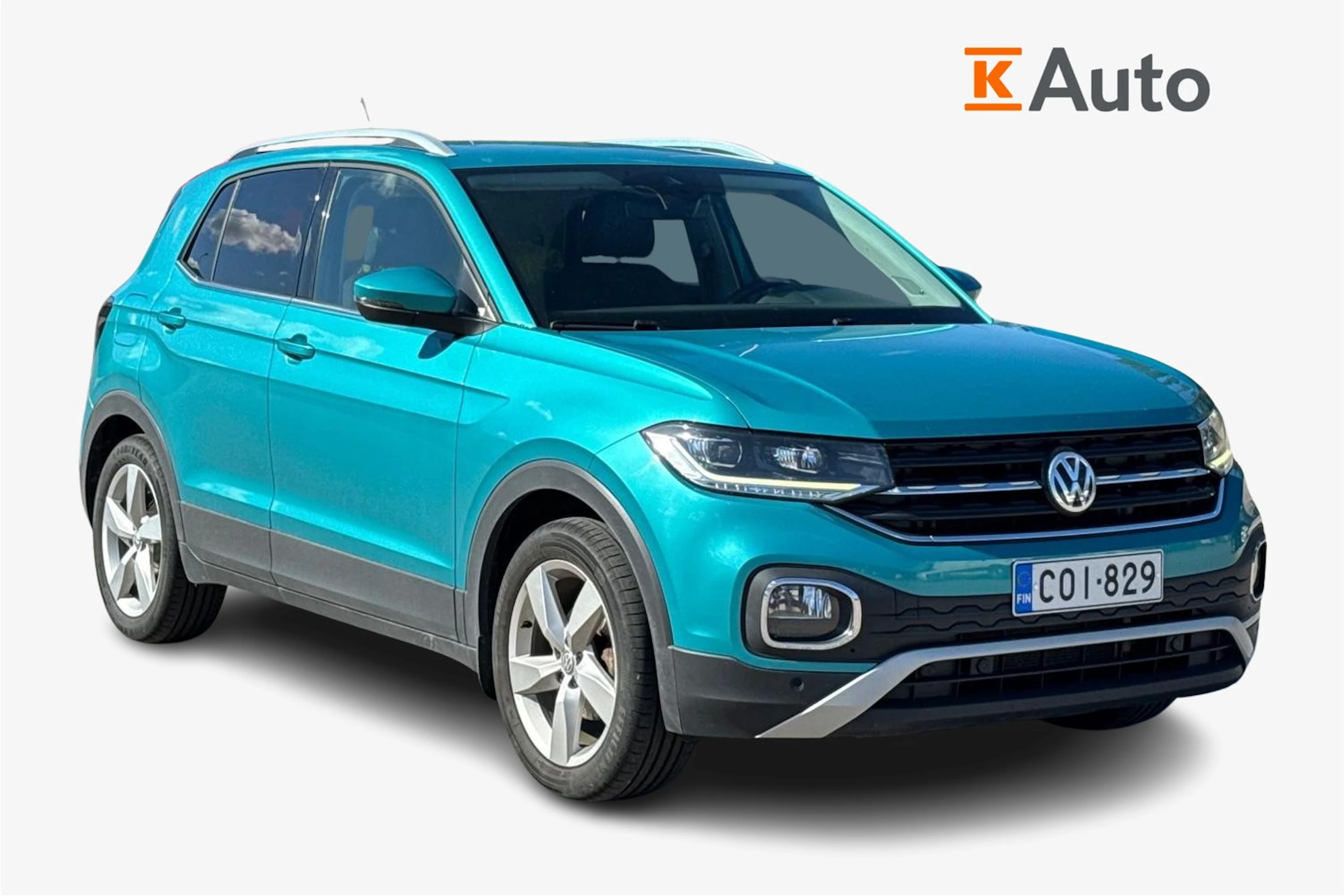 sininen Volkswagen T-Cross 2020 kuva 1.