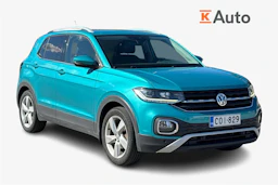 sininen Volkswagen T-Cross 2020 kuva 1.