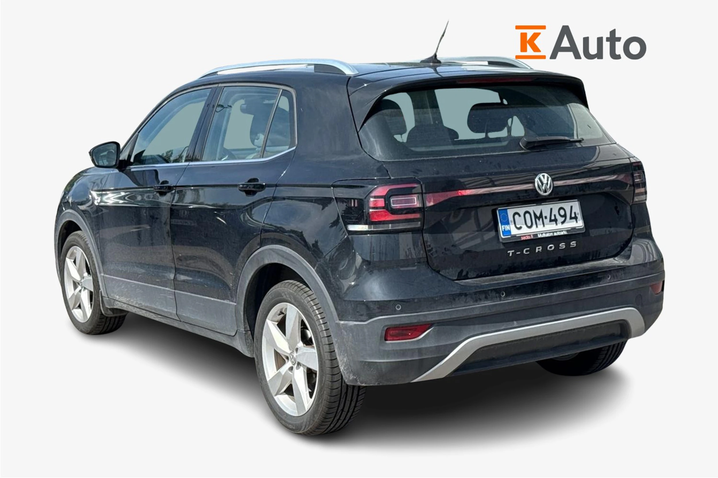 Musta Volkswagen T-Cross 2020 kuva 2.