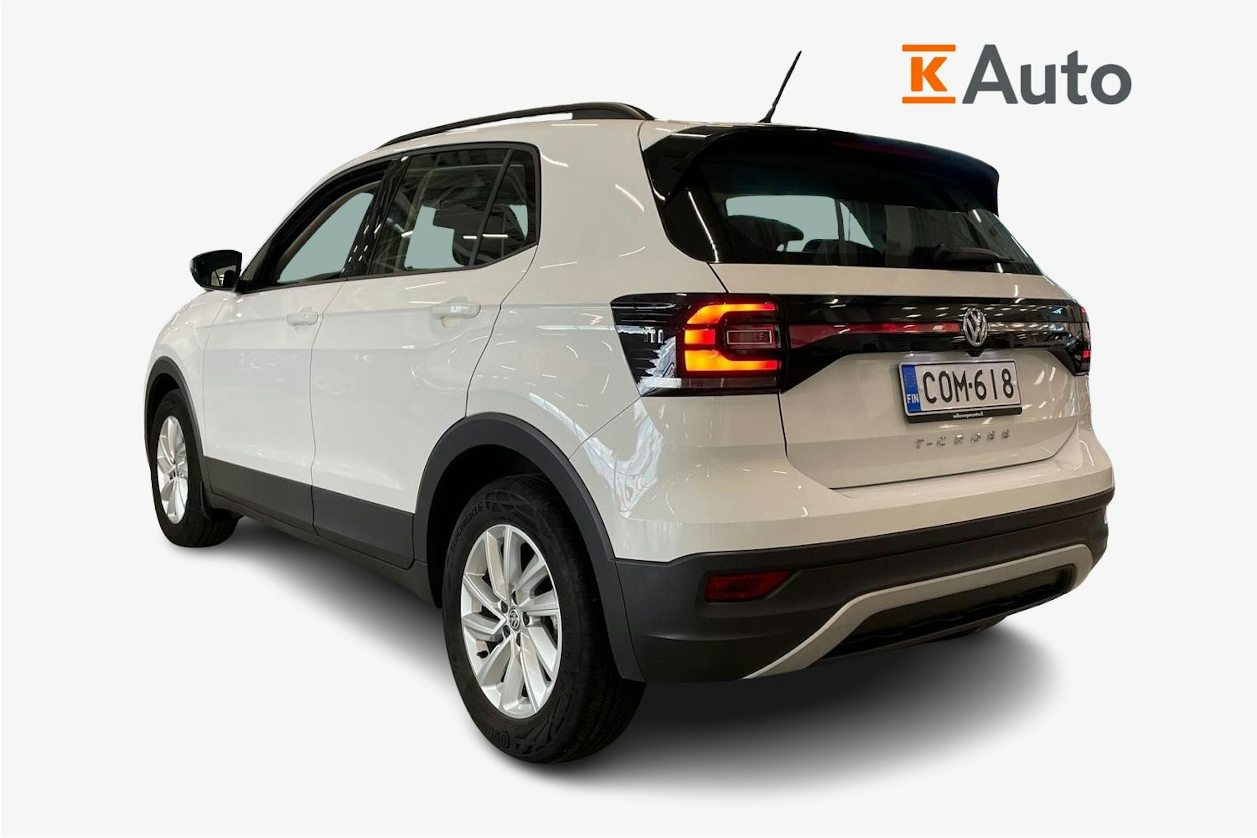 Valkoinen Volkswagen T-Cross 2020 kuva 2.