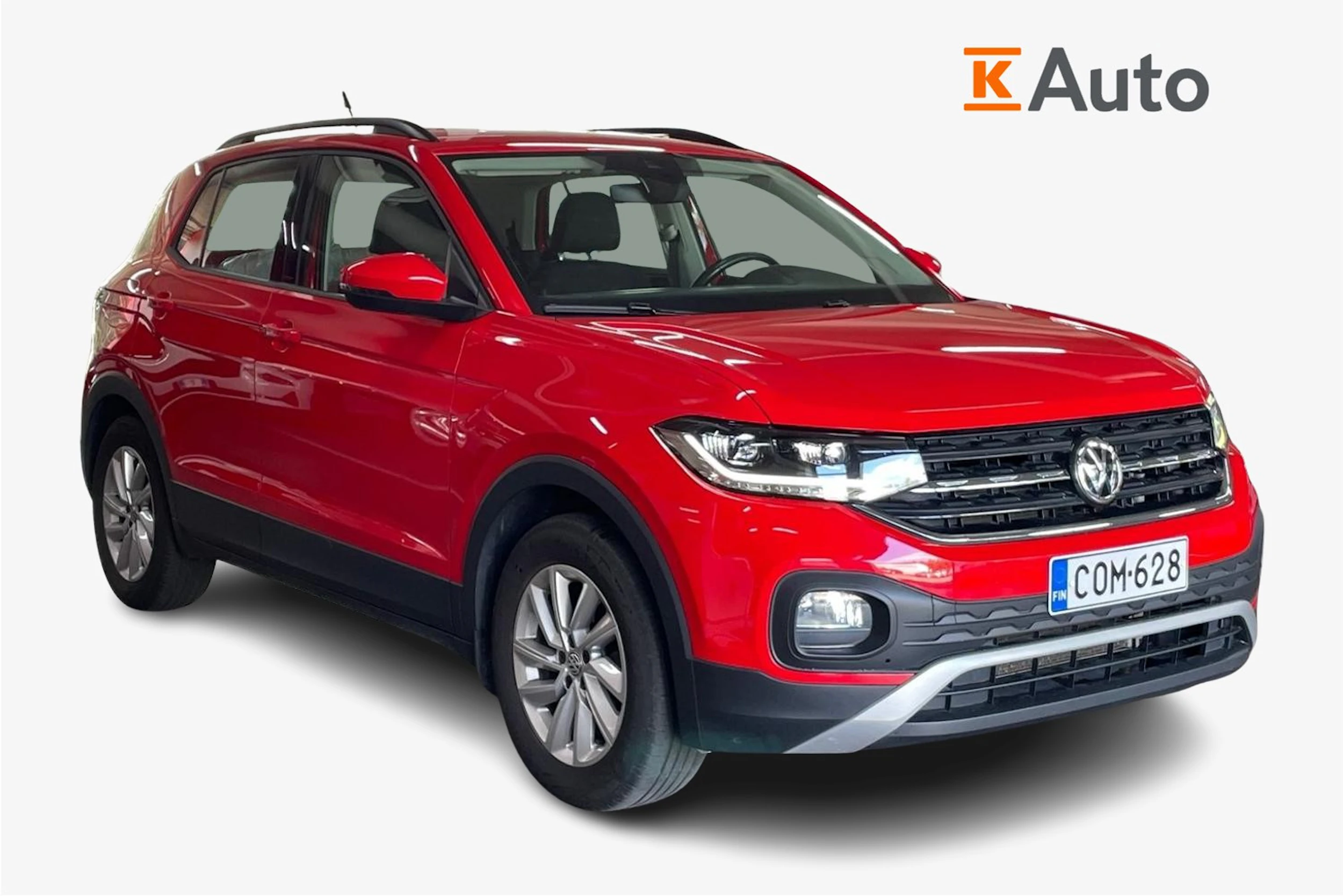 Punainen Volkswagen T-Cross 2020 kuva 1.
