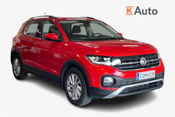 Punainen Volkswagen T-Cross 2020 kuva 1.