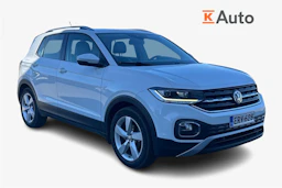 Valkoinen Volkswagen T-Cross 2020 kuva 1.