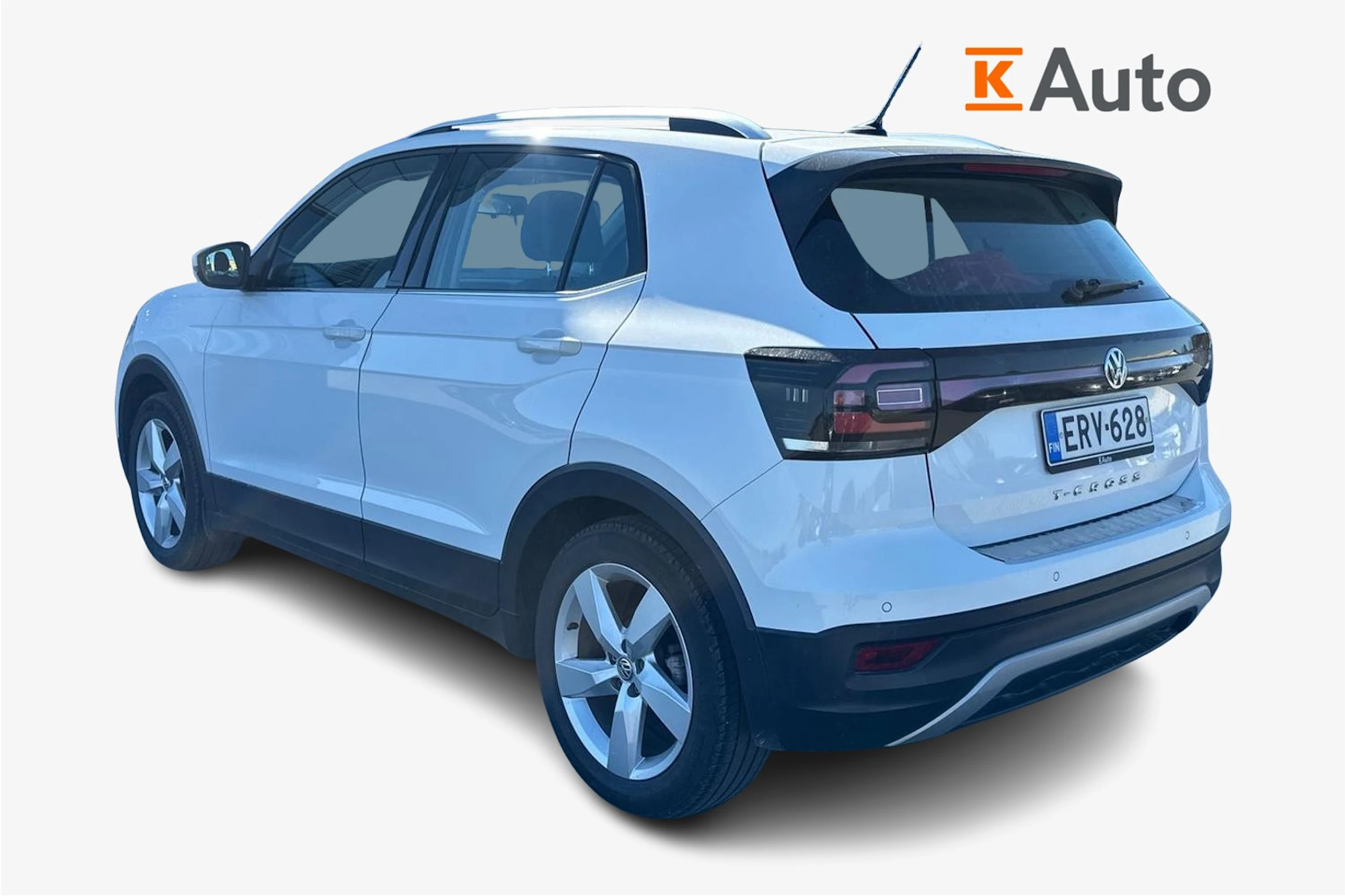 Valkoinen Volkswagen T-Cross 2020 kuva 2.