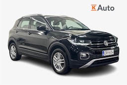 musta Volkswagen T-Cross 2020 kuva 1.