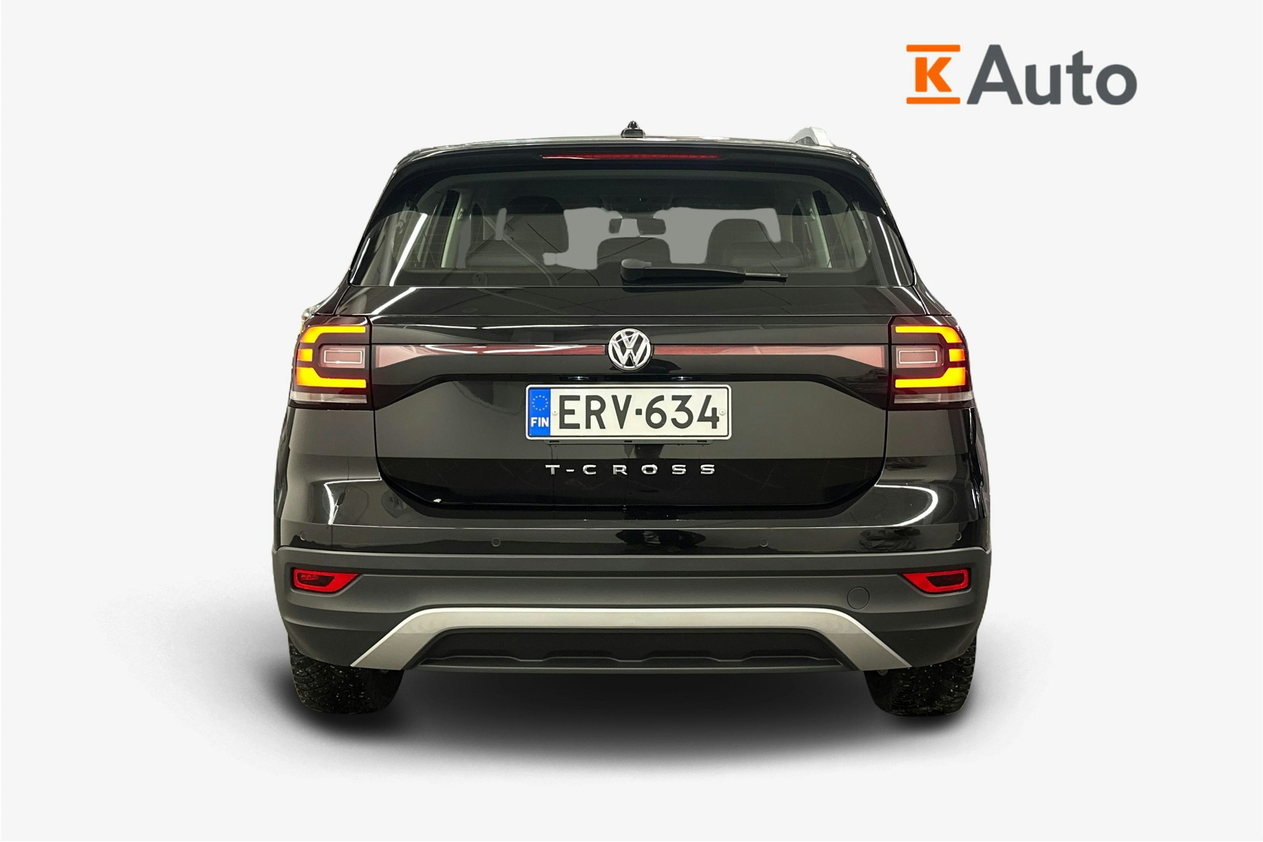 musta Volkswagen T-Cross 2020 kuva 3.